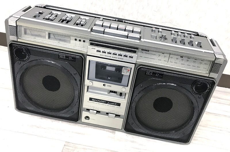 □未使用□SHARP THE SEARCHER-XL 505 GF-505ST ラジカセ ザ