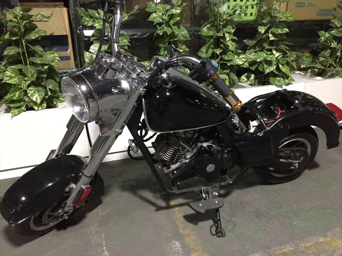 アメリカンバイク クルーザーバイク 50cc 4サイクル チョッパー Kxd009 クラシック 部欠品 要整備 引取限定 大阪 埼玉 その他 売買されたオークション情報 Yahooの商品情報をアーカイブ公開 オークファン Aucfan Com