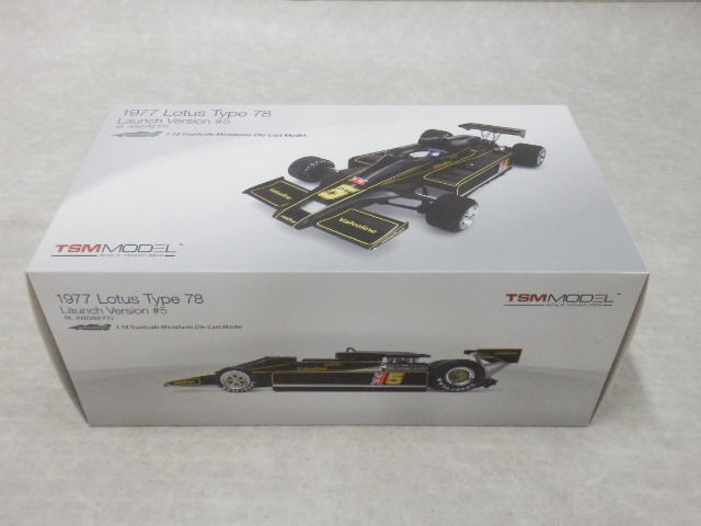 TSM 1/18 ロータス Type 78 Launch Version #5 TSM MODEL 1/18 1977 ロータス タイプ78 Launch Version #5 M