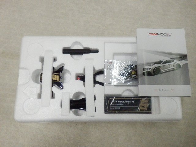 TSM MODEL 1/18 1977 ロータス タイプ78 Launch Version #5 M