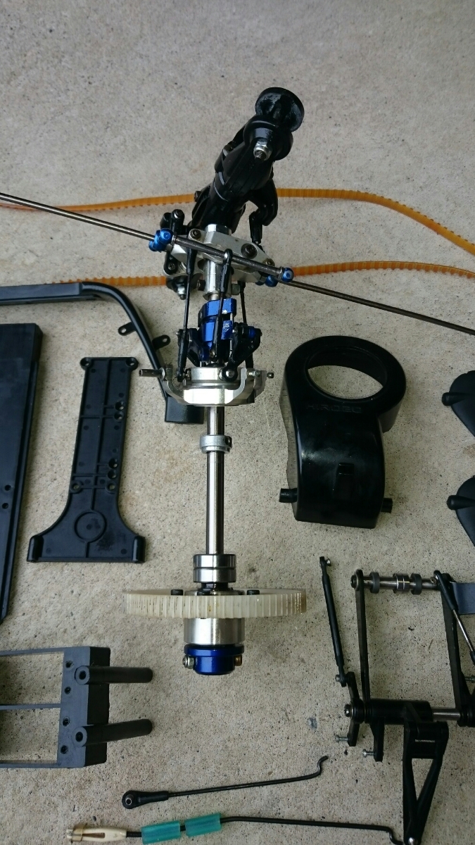 望郷 ラジコン エンジン ヘリ ヒロボー シャトル ZX ZZX パーツ ジャンク