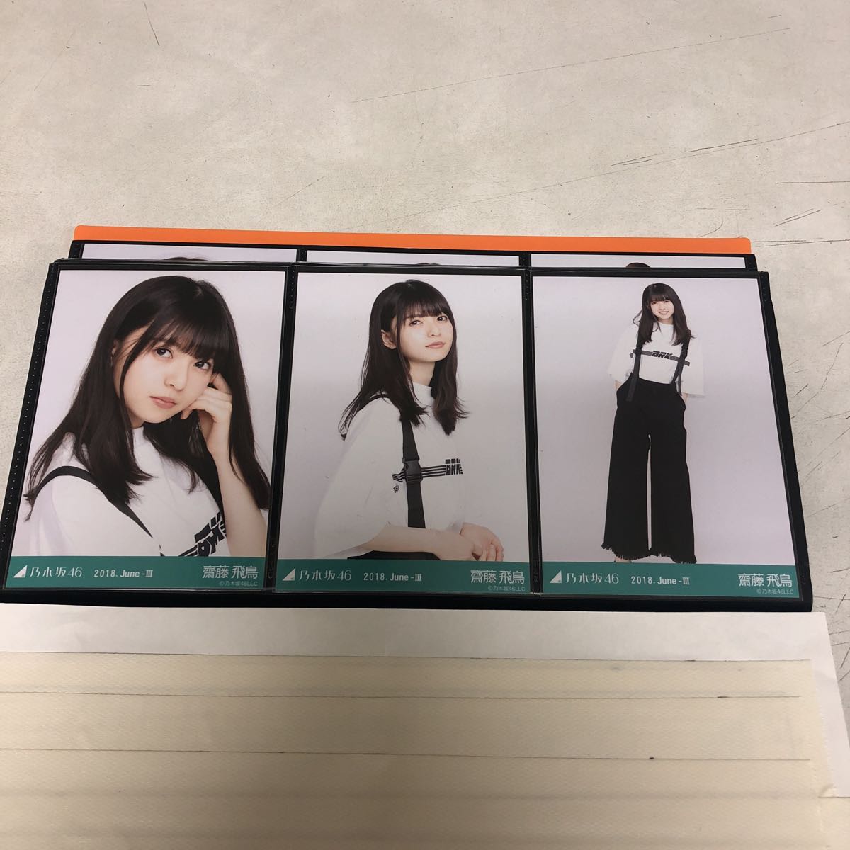 乃木坂46 2018.June Ⅲ ロゴT 齋藤飛鳥