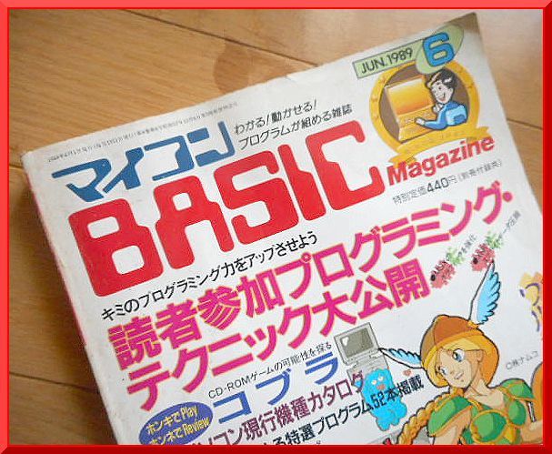 マイコン BASIC Magazine ベーシック マガジン 1989年6月号 ベーマガ 電波新聞社(パソコン一般)|売買されたオークション ...