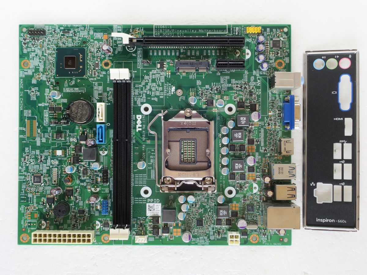 Dell DIB75R （Dell Inspiron 660s マザーボード）PN：478VN 