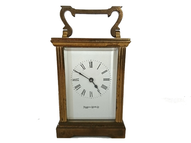  KQ047 Mappin & Webb / マッピン＆ウエッブ 置時計 アンティーク インテリア(一般)｜売買されたオークション情報、yahooの商品情報をアーカイブ公開 - オークファン 置時計