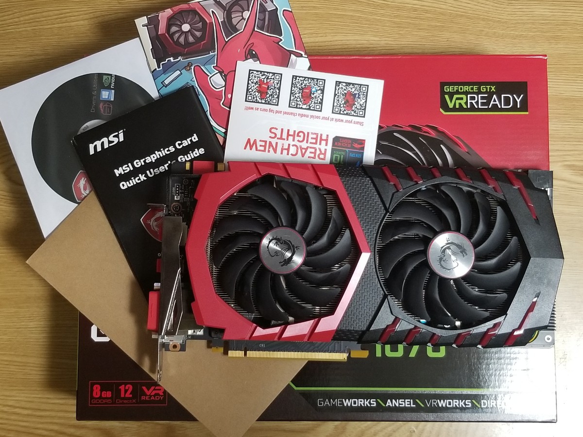 0 GTX GeForce GAMING X 8G MSI | - Card Graphics 8G」レビュー。MSI