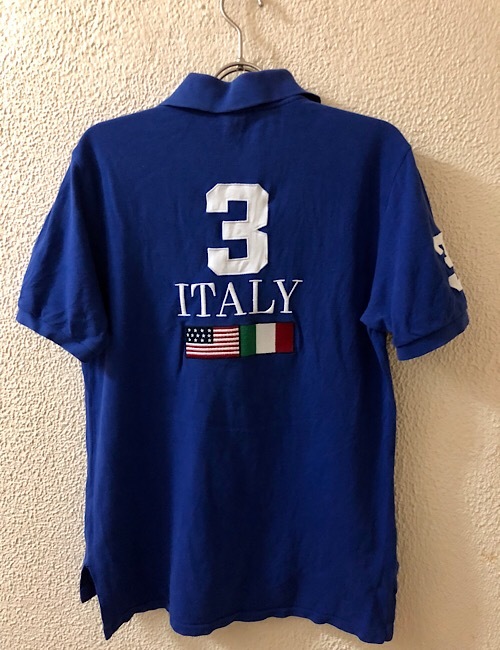 ラルフローレン POLO CUSTOM FIT ITALY ナンバリング ビッグポニー