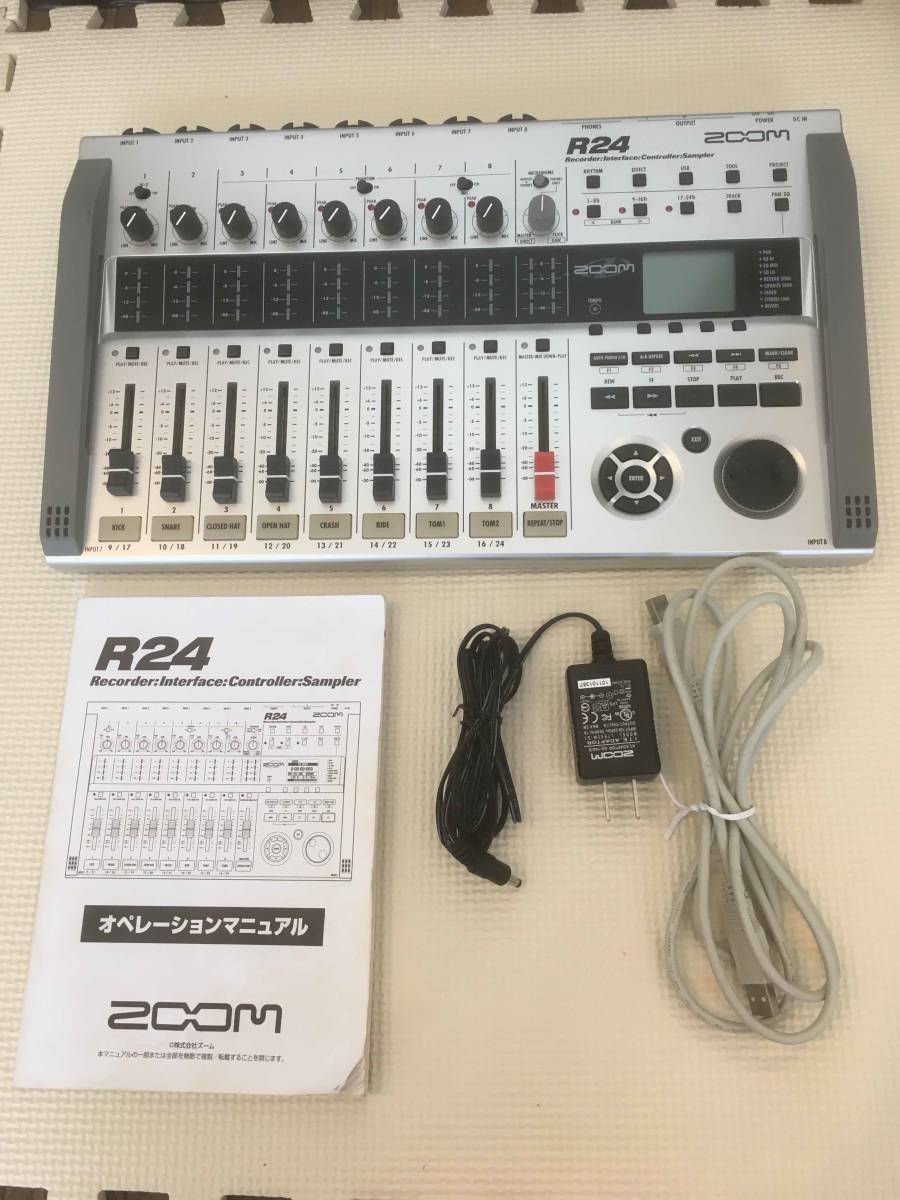★即決で送料無料★ ZOOM R24 / ズーム MTR オーディオインターフェース フィジカルコントローラー