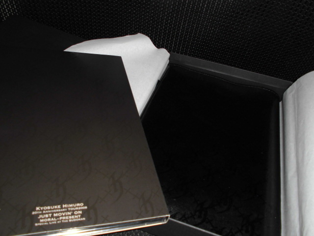 DVD□氷室京介 20th Anniversary TOUR 2008 JUST MOVIN' ON -MORAL