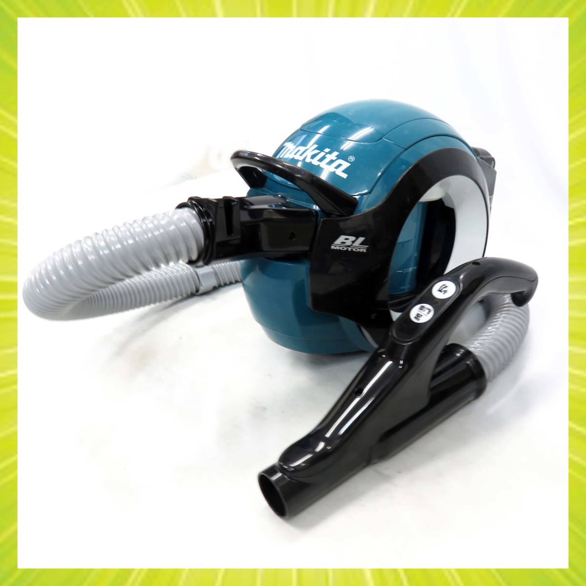 1円 最落無◆動作確認〇◆マキタ makita◆CL501D コードレスクリーナー◆18V 6.0Ah◆サイクロン◆充電式 バッテリー◆中古 掃除機