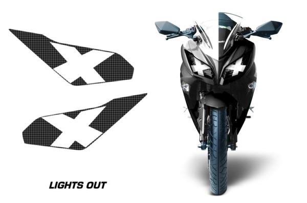 AMR Racing ヘッドライト アイ デカール LO Kawasaki Ninja250 ニンジャ250 2013-