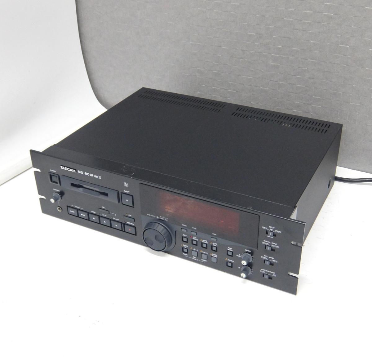 TASCAM MD-801R 中古・動作品 MD-801R TASCAM MDデッキ 中古・動作品