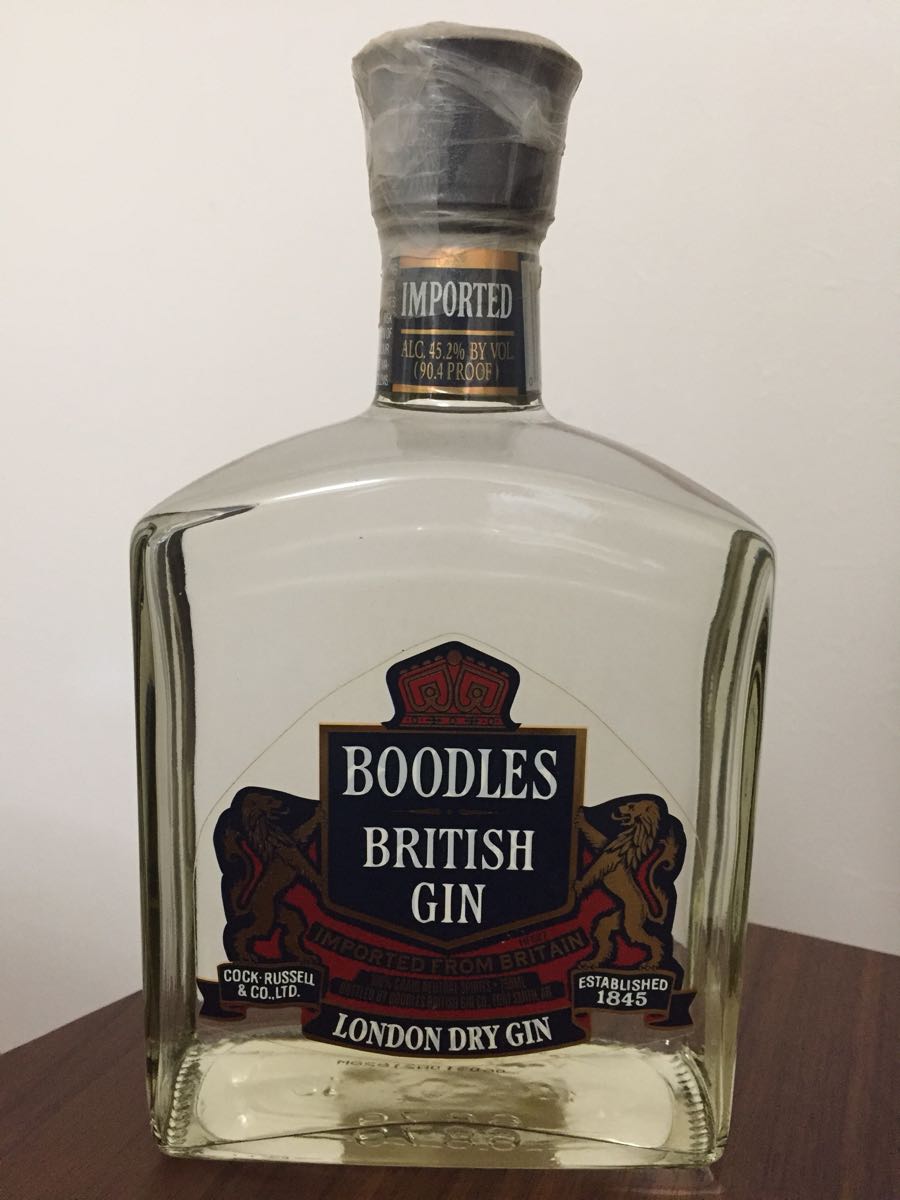 ブードルス ジン ブリティッシュ 750ml GIN BRITISH BOODLES Gin 