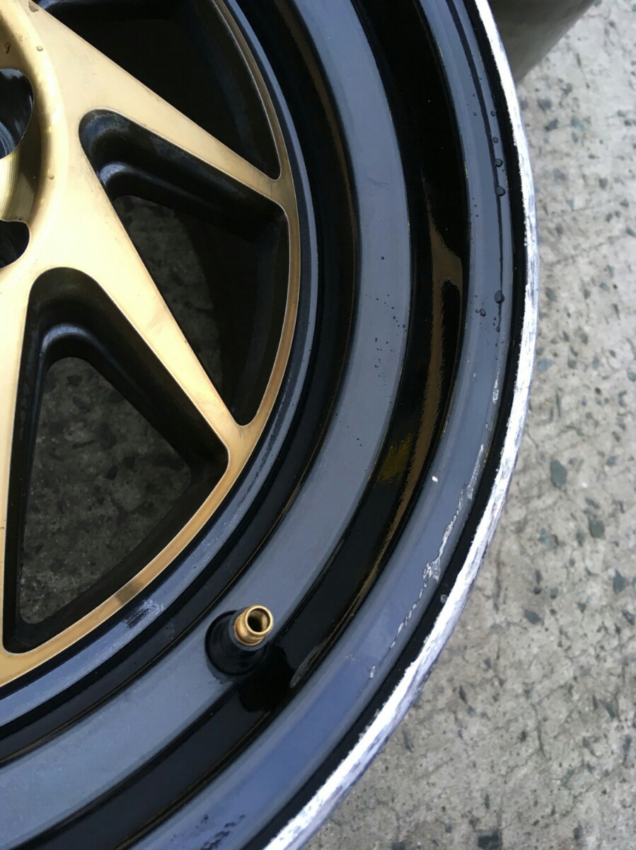 深リム 15インチ F1R F07 8J +25 PCD 100/114.3-4H OZターボ風 USDM 
