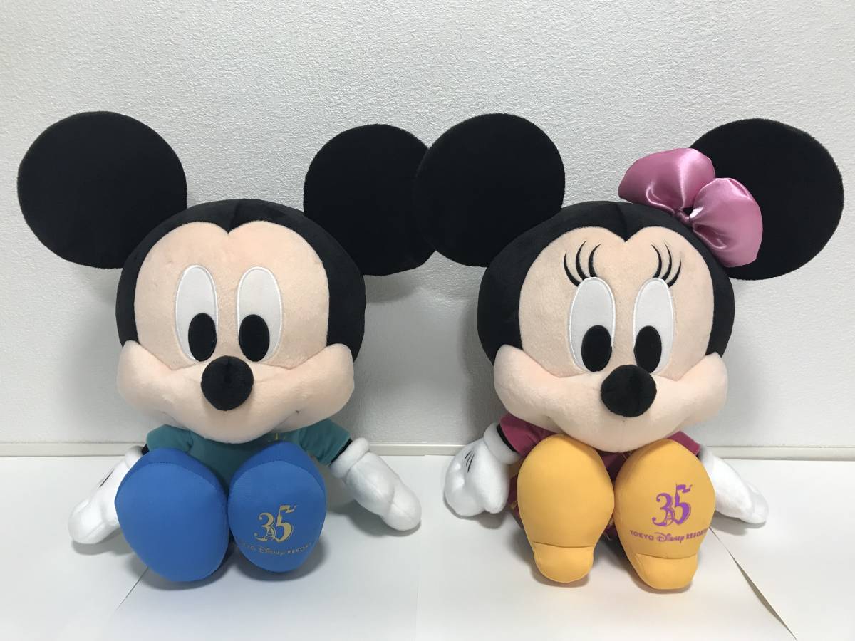 Tdl ディズニーランド ミッキー ミニー 35周年 ぬいぐるみ ジャングルカーニバル ゲーム 景品 ミッキーマウス 売買されたオークション情報 Yahooの商品情報をアーカイブ公開 オークファン Aucfan Com