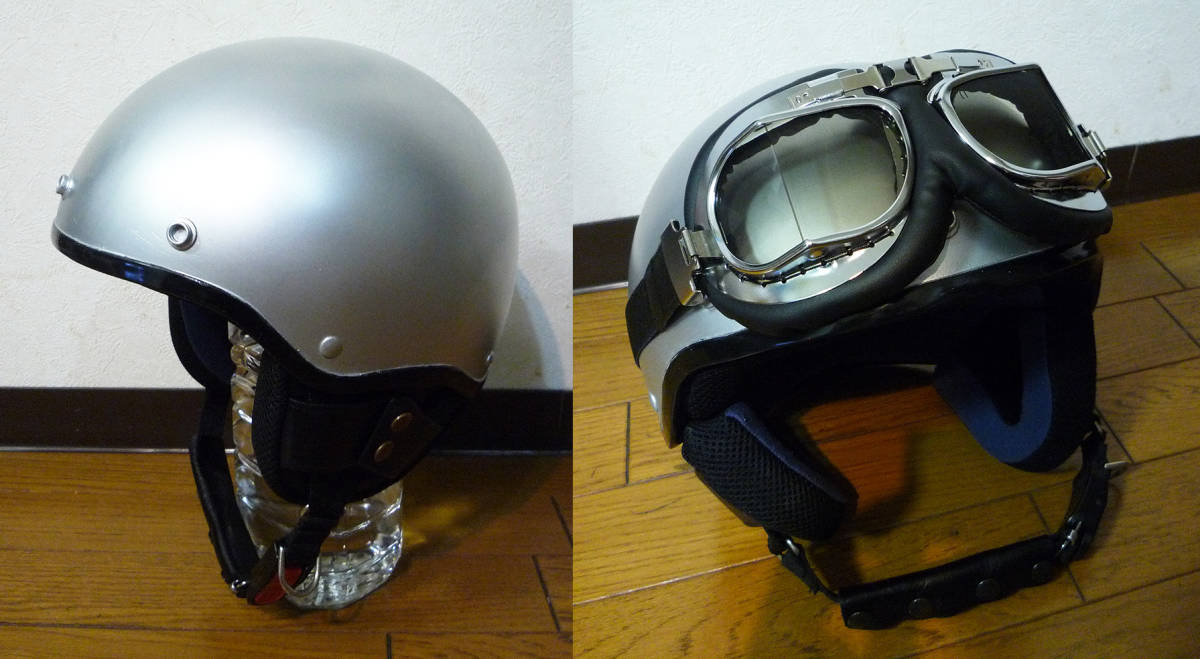 ホンダ HONDA VYZVY ハーフヘルメット XLサイズ 室内保管 ホワイト