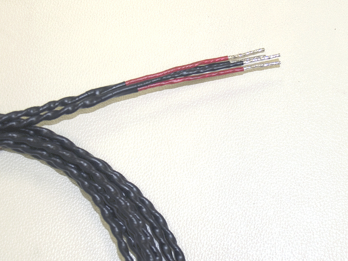 オーディオケーブルの理想形！！　「ゲンさんのスピーカーケーブル」　ヘビータイプ　3.0m１ペア