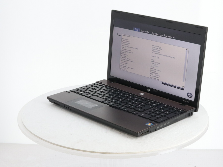4525s HP AMD V120 RW ノートPC Probook by 320G 4GB 中古良品 中古 無線の