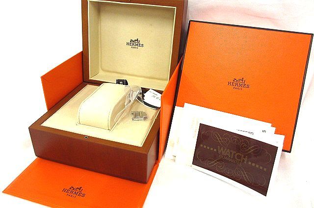 HERMES エルメス 腕時計空箱 ケース コマ付き(TA1230.281) 006569-m02y