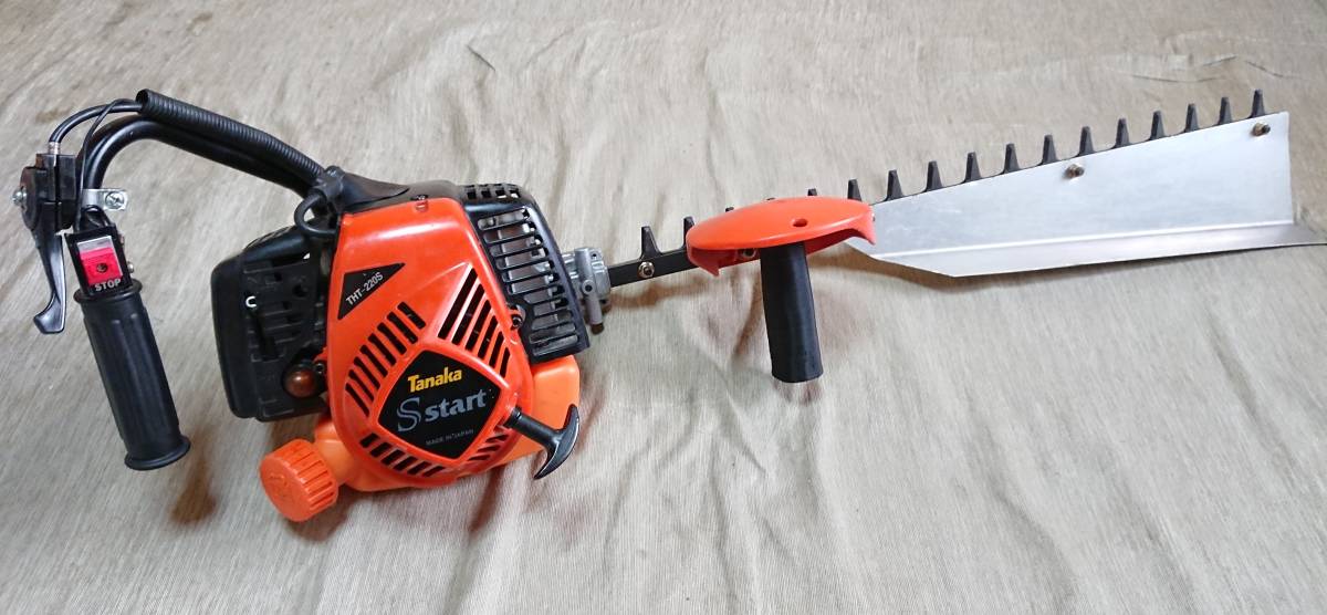 そこそこ美品 メンテ済 / TANAKA タナカ 日立工機 / THT-220S エンジン 