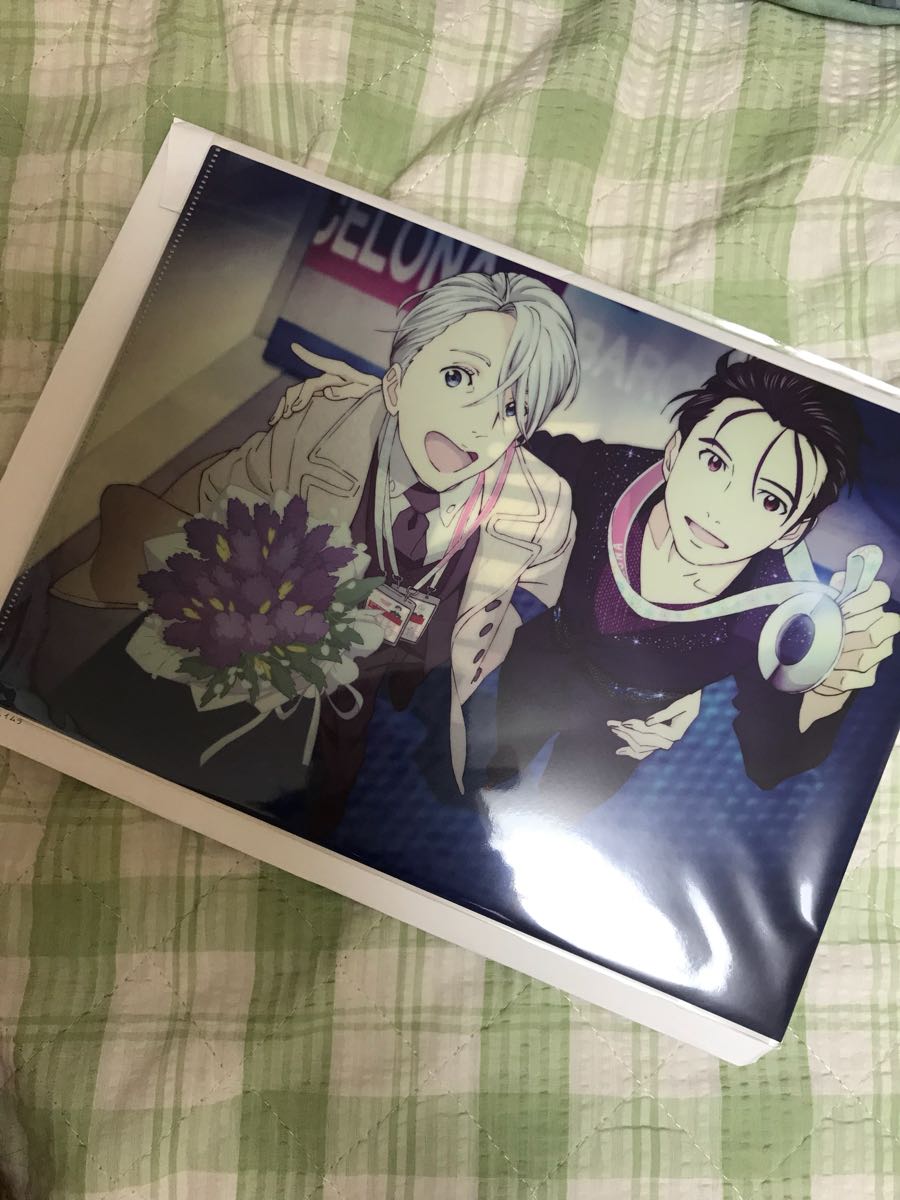 ユーリ!!! on ICE VISAカード入会 特典 クリアファイル ユーリ !!! on ICE 三井住友VISAカード 入会特典 クリアファイル 勇利