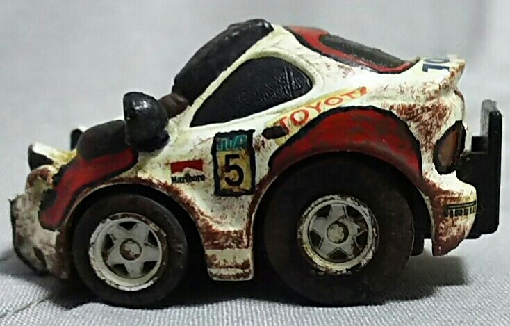 セリカ GT-FOUR RC チョロQ】TAKARA製☆WRC サファリ仕様☆改造中古品
