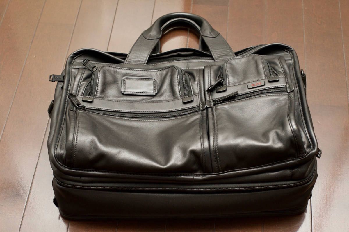 TUMI 96141DH ALPHA エクスパンダブル・オーガナイザー・レザー