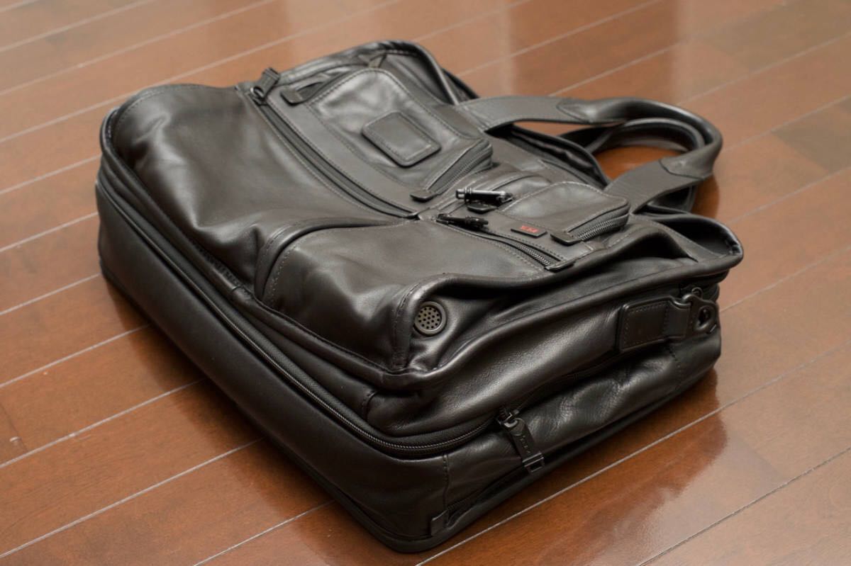 TUMI 96141DH ALPHA エクスパンダブル・オーガナイザー・レザー