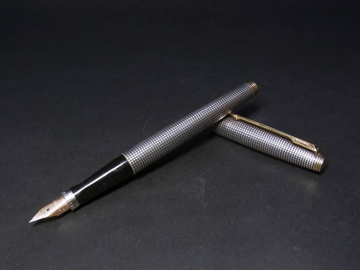 パーカー 万年筆 PARKER ペン先 14K 65 刻印 スターリングシルバー USA
