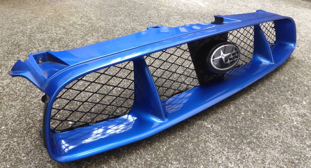 インプレッサ wrx sti 涙目 GDB フロント グリル エアロ カーボン 車