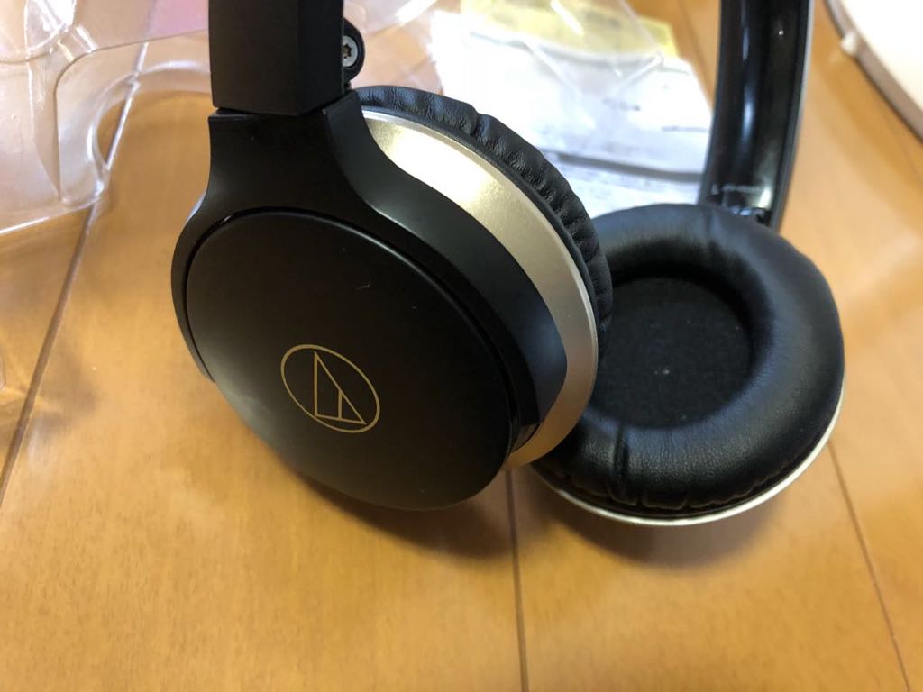 オーディオテクニカ Bluetooth ワイヤレスヘッドホン (ブラック