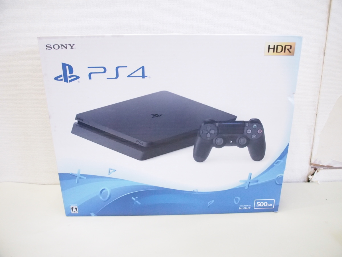 PlayStation 4 ジェット・ブラック 500GB (CUH-2200AB01) 新品未開封 新品 開封のみ PlayStation4 ジェット ・ブラック PlayStation4 ジェットブラック500GB(CUH-2200AB01)