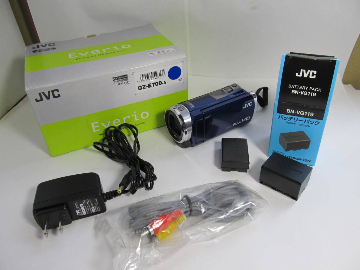 ビクター EVerio GZ-E700 ビデオカメラ 完品 JVC Everio GZ-E700