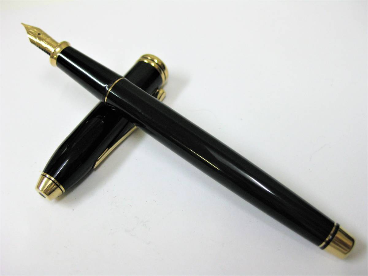 CROSS/クロス 万年筆 ペン先CROSS刻印 N.H.K刻印あり 良品 【KJB17-B 