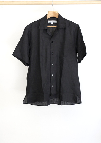 新品未使用国内正規品 INDIVIDUALIZED SHIRTS インディビジュアライズドシャツ Linen Shirts シャツ リネン 開襟シャツ