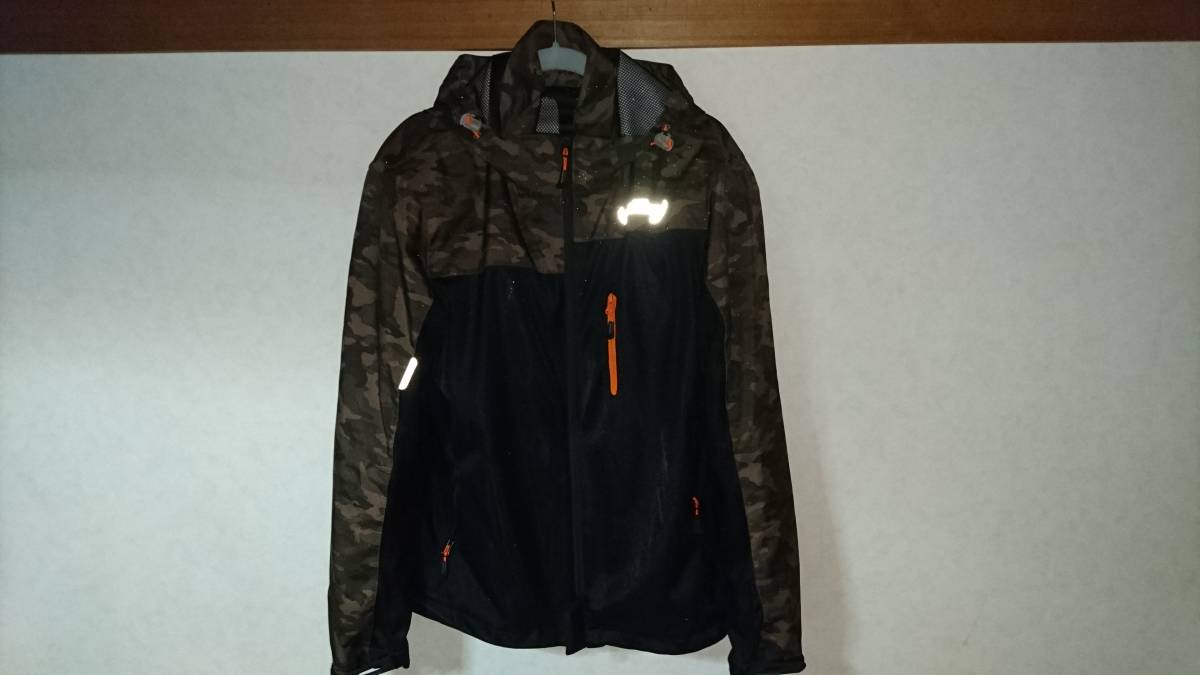 コミネ　KOMINE JK-114 プロテクトメッシュパーカ ジャケット テン Camo/Black XL