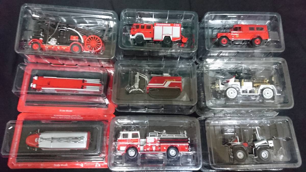 週刊 デル・プラドコレクション 世界の消防車 ダイキャスト ミニカー