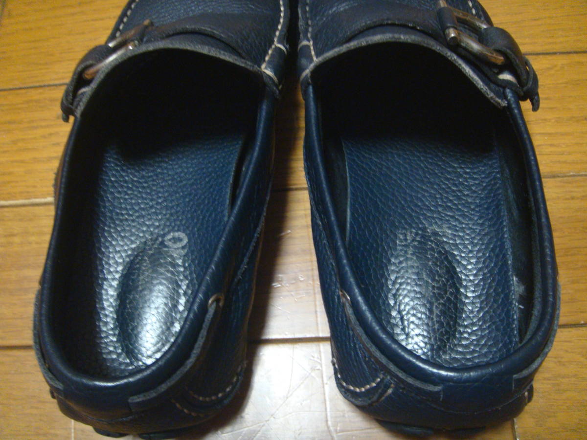 used品☆紺色ローファー　サイズ７.5 ￥１００スタート！！ KENFORD ローファー NAVY -ネイビーローファーの中古品・新品 2026年最新Yahoo!オークション 学生