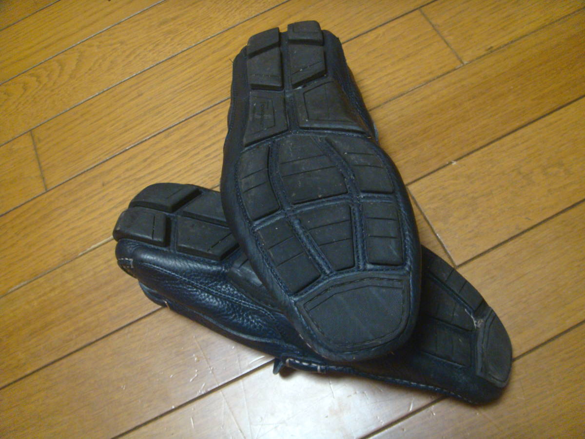 used品☆紺色ローファー　サイズ７.5 ￥１００スタート！！ KENFORD ローファー NAVY -ネイビーローファーの中古品・新品 2026年最新Yahoo!オークション 学生