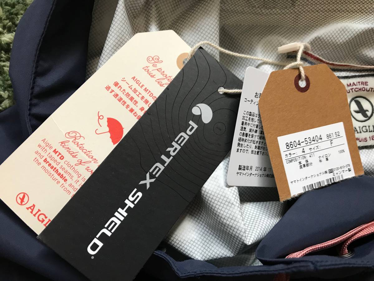 AIGLE（エーグル） AIGLE エーグル レインポンチョ 女性用 定価20000円 