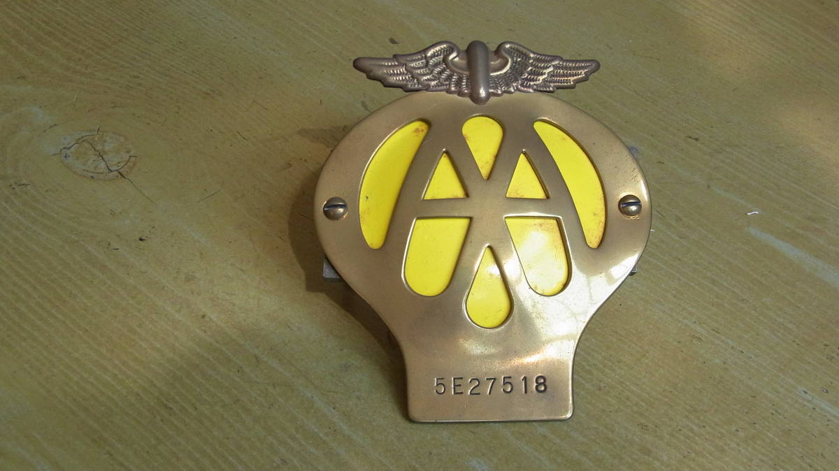 BMCミニMINI COOPER AAバッジ AA BADGE AA | グリル 