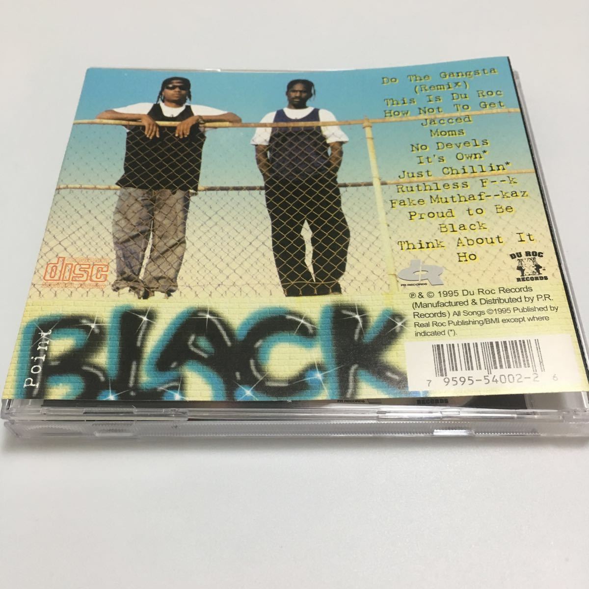 Point OG盤 g-rap B.L.A.C.K Kool the Rap G POINT original BLANK 