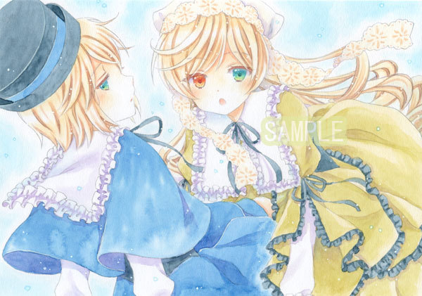 同人手描きイラスト ローゼンメイデン 翠星石 蒼星石 手描きイラスト 売買されたオークション情報 Yahooの商品情報をアーカイブ公開 オークファン Aucfan Com