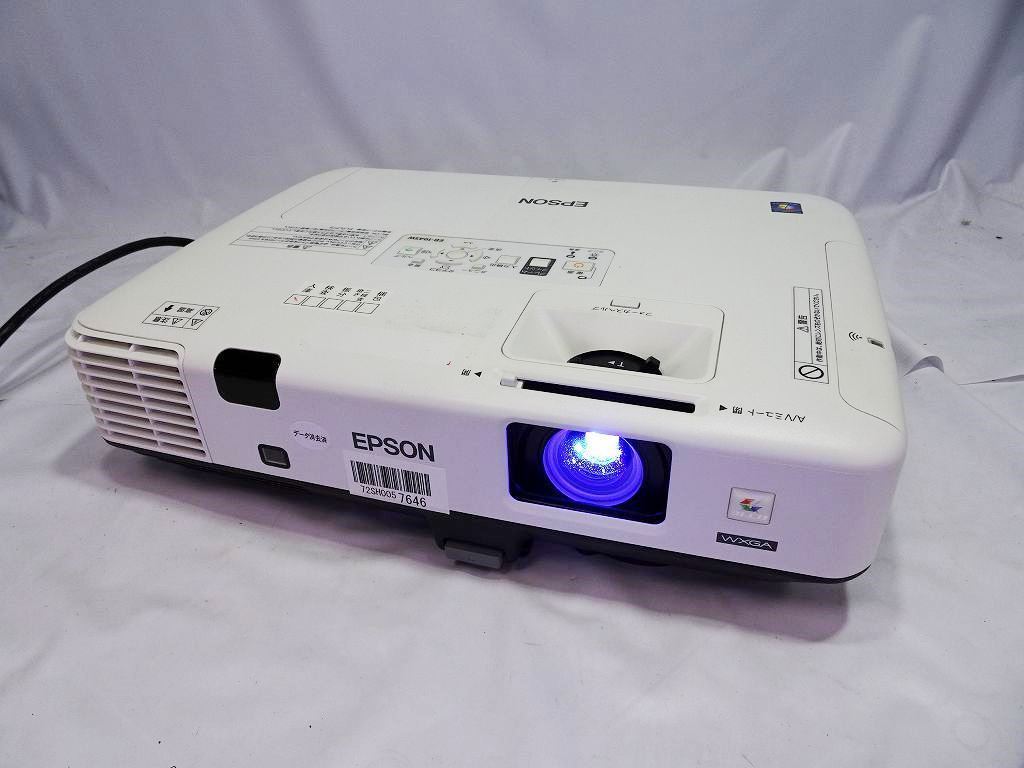 E1155 1円～EPSON 液晶プロジェクター EB-1945W 4200lm 25H
