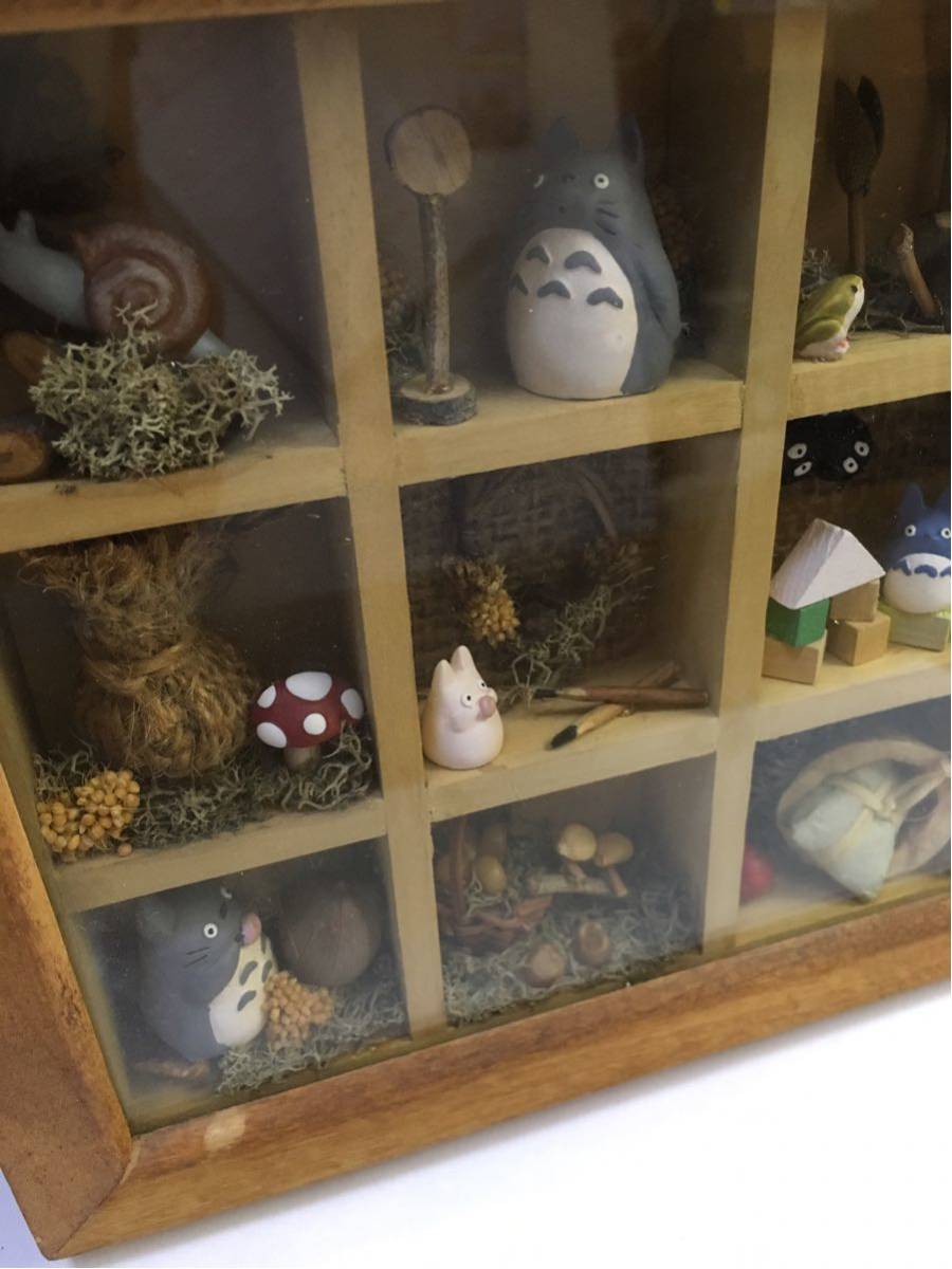 アンティーク スタジオジブリ／となりのトトロ 四季の木製コレクション