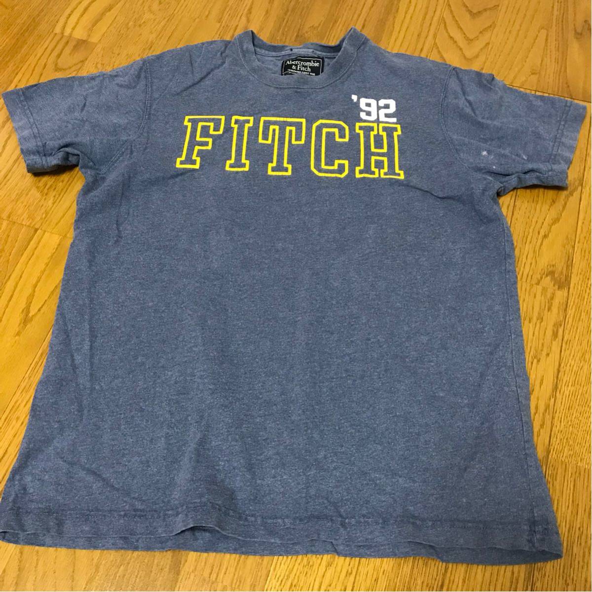 Abercrombie Fitch アバクロ Tシャツ L メンズ 青 ブルー 半袖シャツ 売買されたオークション情報 Yahooの商品情報をアーカイブ公開 オークファン Aucfan Com