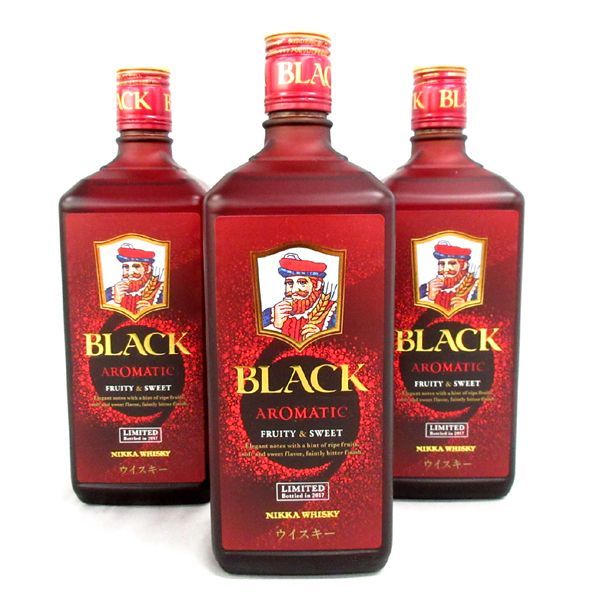□at990□ニッカウイスキー ニッカブラック アロマティック（700ml) 3
