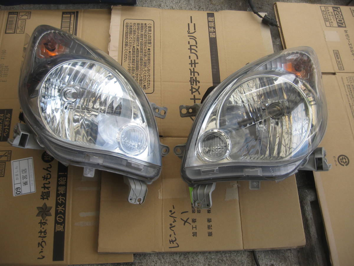 ミラ L285S 純正 左右 H4 レベル付 L275 まだまだこれから L275V⁄L285V
