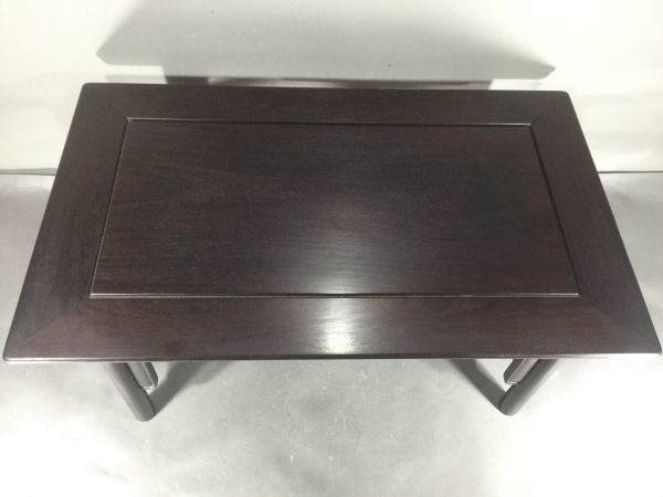 唐木 紫檀 花台 中国美術 飾台 香炉台 透彫刻 高卓 高54cm 盆栽