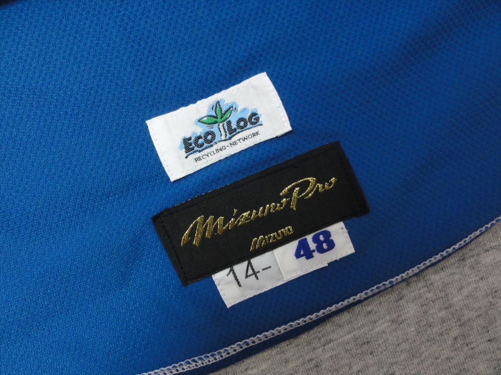 実使用】 MIZUNO製 日本ハムファイターズ 谷元 圭介#48 実使用 